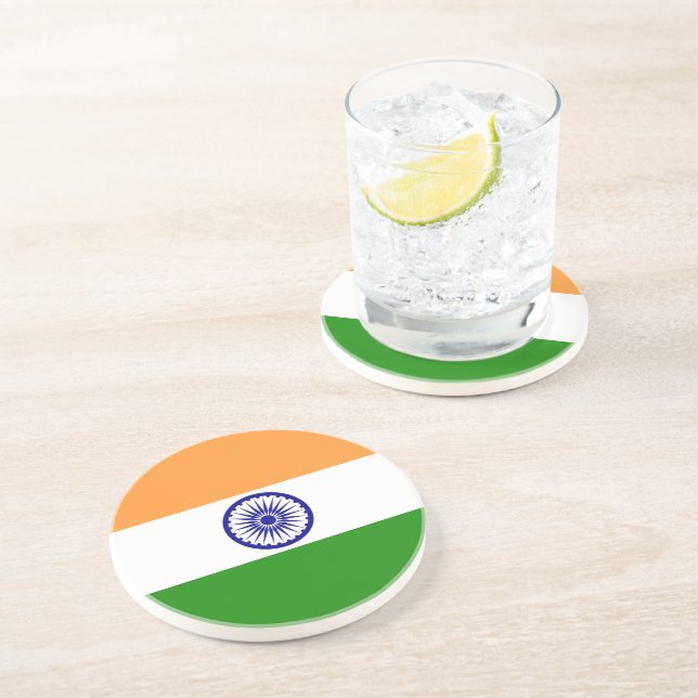India flag coaster (Side)