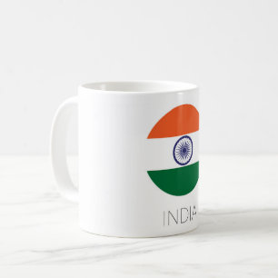 India Flag Coffee Cup