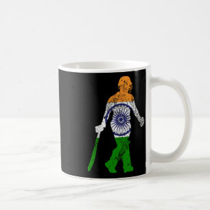 India Flag Cricket Team Sports Jersey Matching Gro Coffee Mug