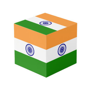 India flag cube