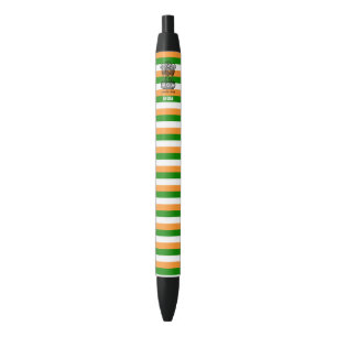 India Flag Cute Patriotic Black Ink Pen
