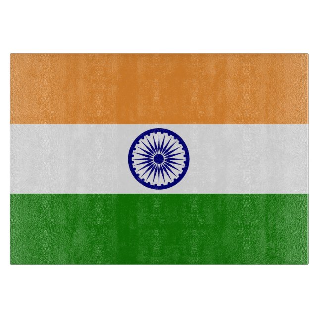 India flag cutting board (Front)