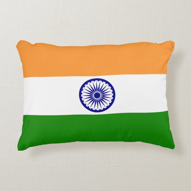 India flag decorative cushion (Front)