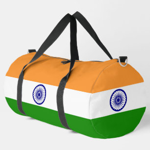 India flag duffle bag