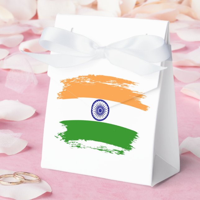India flag favour box (Wedding)