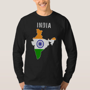India Flag For People Who Love India T-Shirt