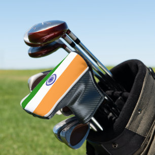 India flag golf head cover