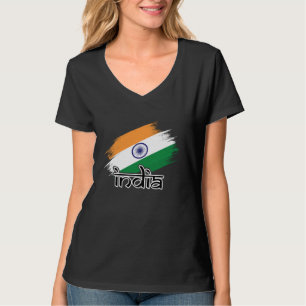 India Flag Indian Cricket Cricketers Kabbadi Diwal T-Shirt