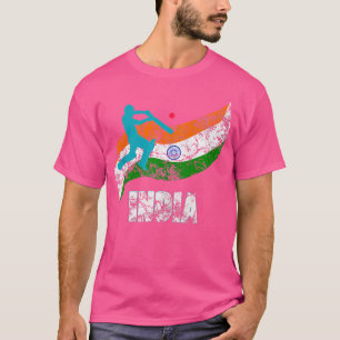 India Flag Indian Cricket T-Shirt