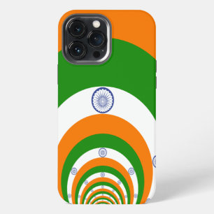 India Flag Kaleidoscope: Endless Unity & Patriotis iPhone 13 Pro Max Case