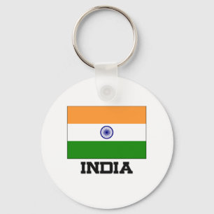 India Flag Key Ring