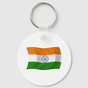 India Flag Keychain