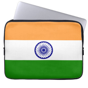 India flag laptop sleeve