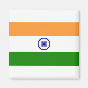 India Flag Magnet