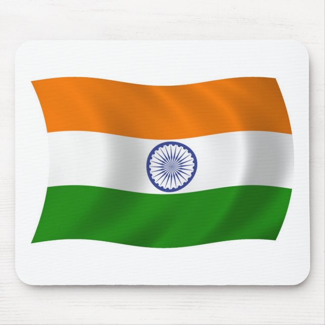 India Flag Mousepad (Front)