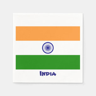 India Flag Napkins
