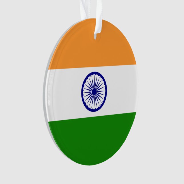 India Flag Ornament (Front)