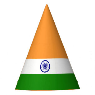 India flag party hat