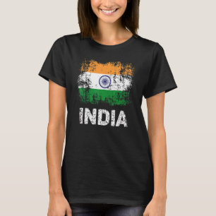India Flag Patriotic Indian Flag T-Shirt