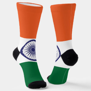 India Flag Socks