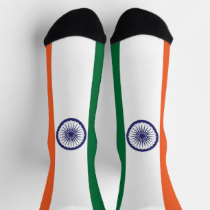 India Flag Socks