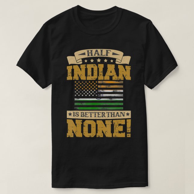 India Flag Souvenirs for Indians Men & Women  T-Shirt (Design Front)