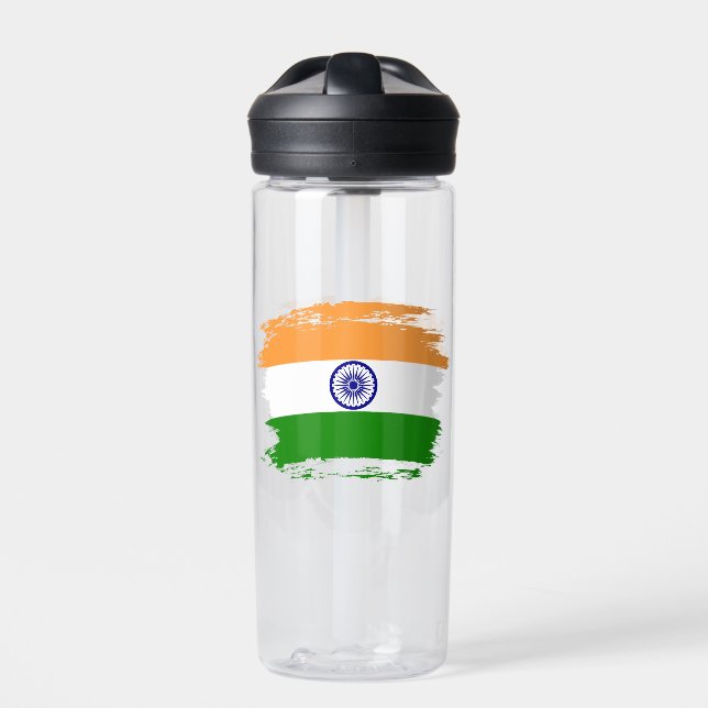 India flag water bottle (Front)