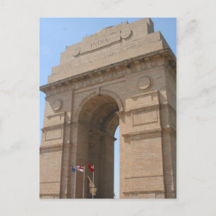 india gate postcard