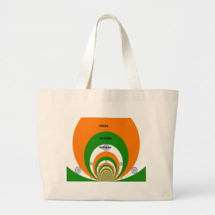 India HAKUNA MATATA Large Tote Bag