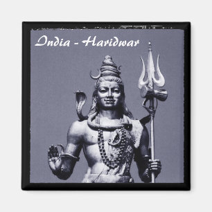 India, Haridwar, Shiva (Magnet) Magnet