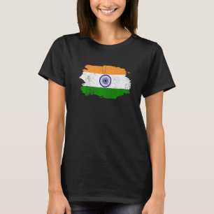 India Independence Day 15 August Ndian Flag Patrio T-Shirt