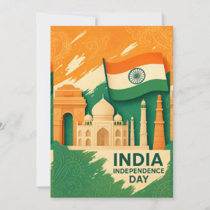 India Independence Day Card