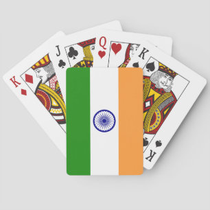 India (Indian) Flag Playing Cards