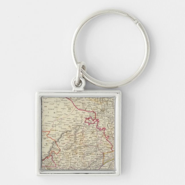 India IX Key Ring (Front)