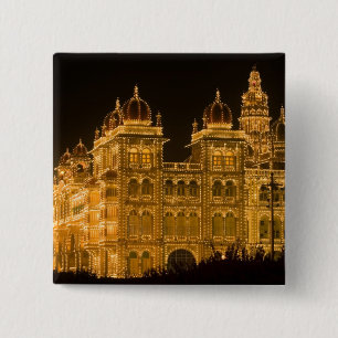 INDIA, Karnataka, Mysore : Majaraja's Palace (b. 15 Cm Square Badge