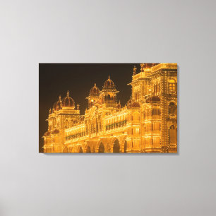 INDIA, Karnataka, Mysore : Majaraja's Palace (b. 2 Canvas Print