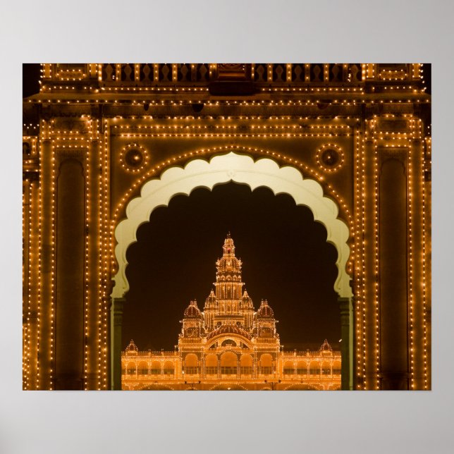 INDIA, Karnataka, Mysore : Majaraja's Palace (b. 3 Poster (Front)