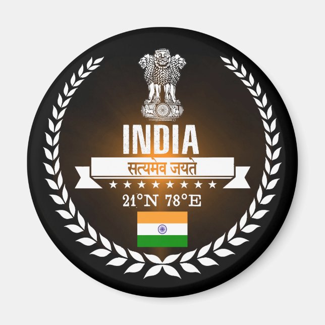 India Magnet (Front)