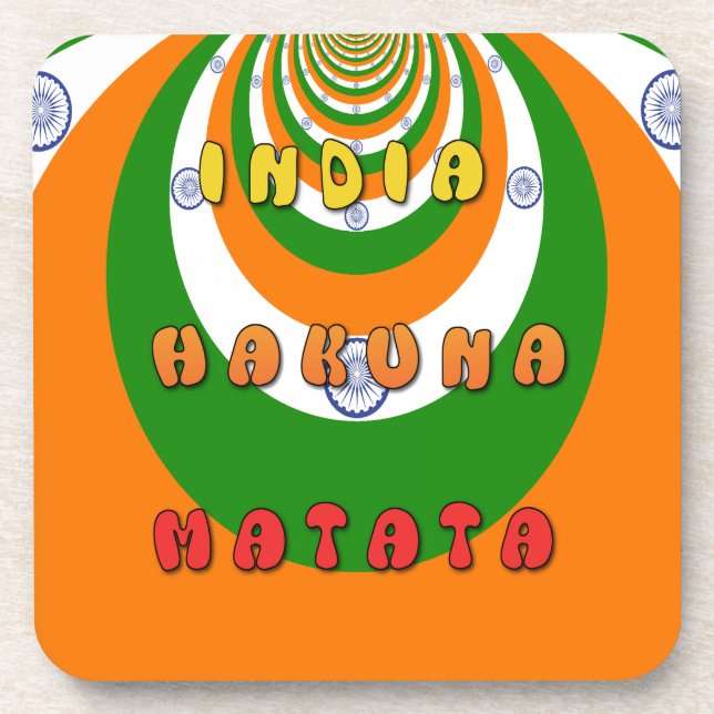 INDIA MATATA HAKUNA COASTER (Front)