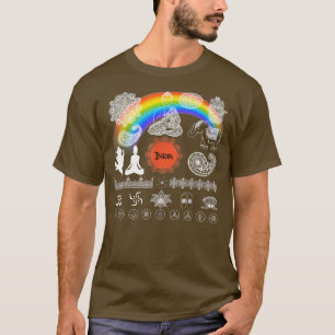 India Meditation Yoga  T-Shirt