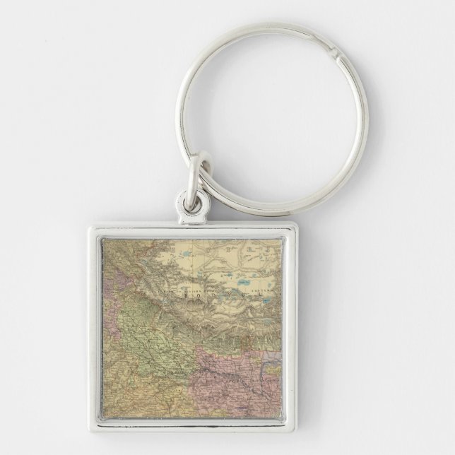 India North 2 Key Ring (Front)