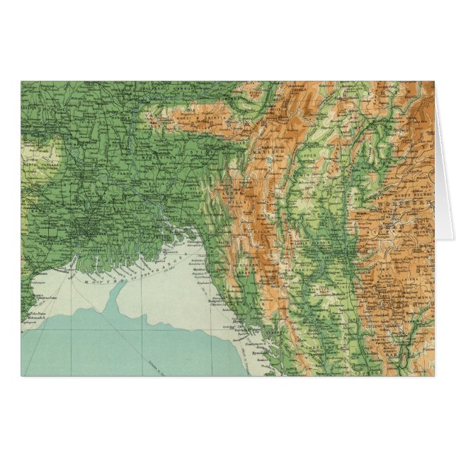 India northeastern section (Front Horizontal)