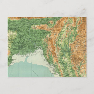 India northeastern section postcard