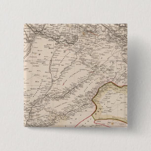 India, Pakistan 15 Cm Square Badge