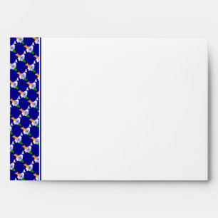INDIA Patriotic Personalised Business BLUE Envelope
