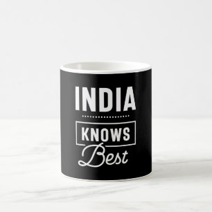 India Personalised Name Birthday Gift Coffee Mug