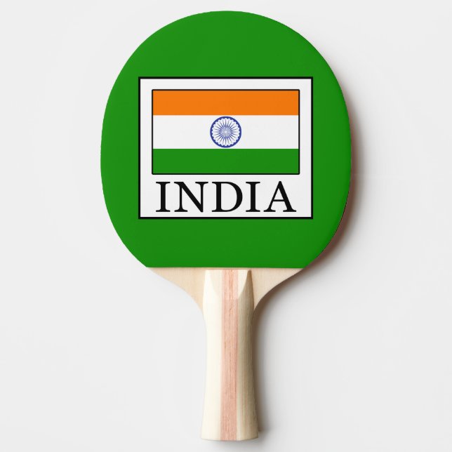 India Ping Pong Paddle (Front)