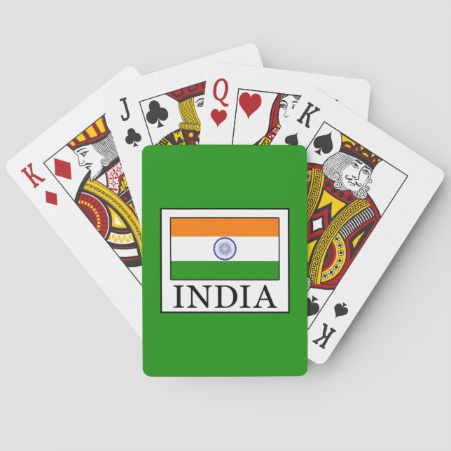 India Playing Cards (Back)