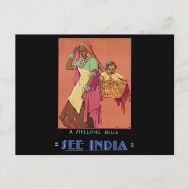 India Postcard (Front)