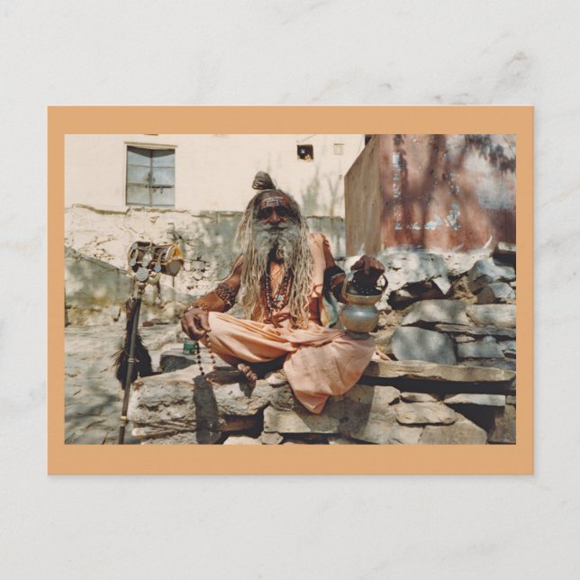 India, Postcard (Front)